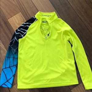 EUC spyder long sleeve 1/4 Zip  size medium
